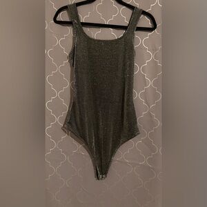 Glittery Black Kids Bodysuit